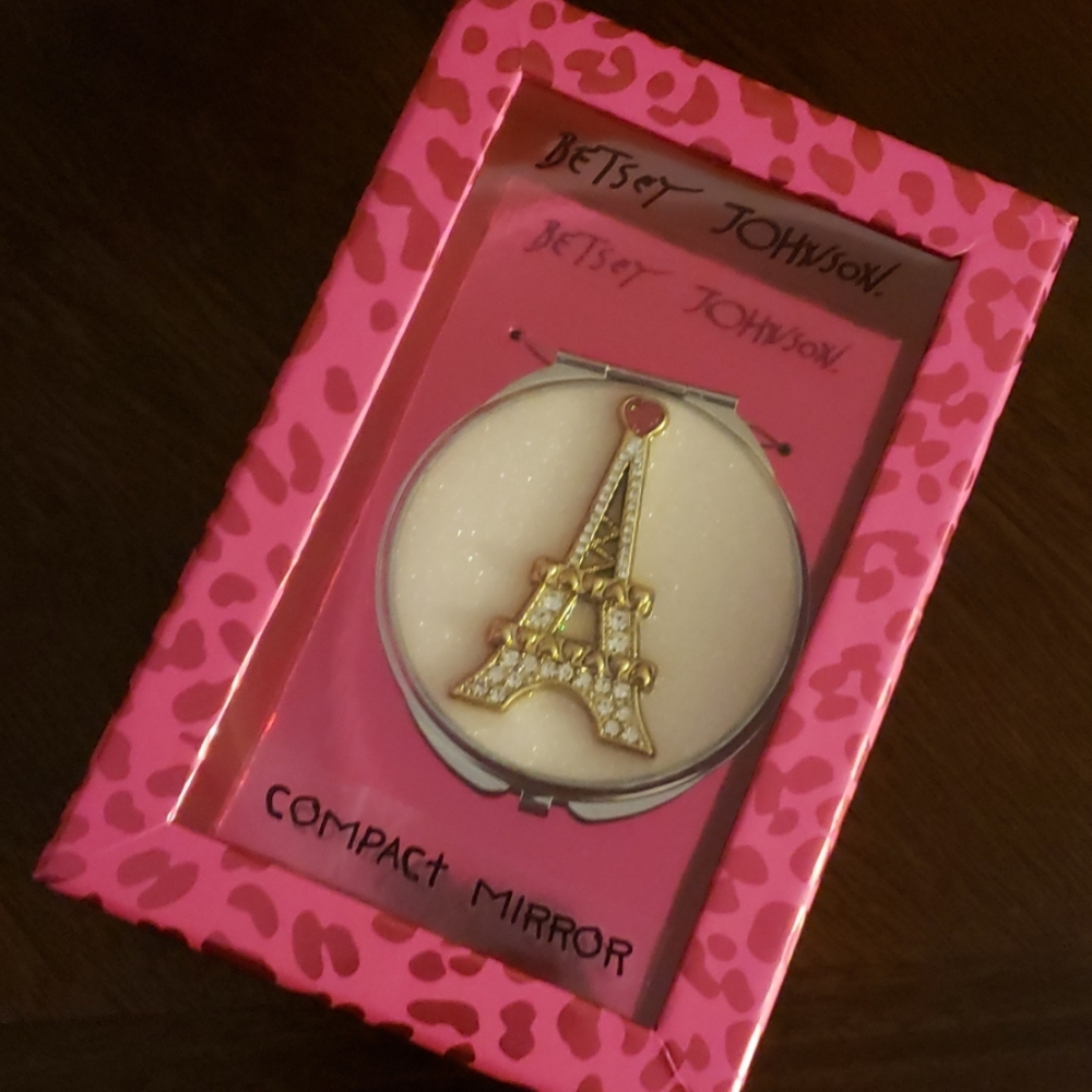 Betsy Johnson Compact Mirror